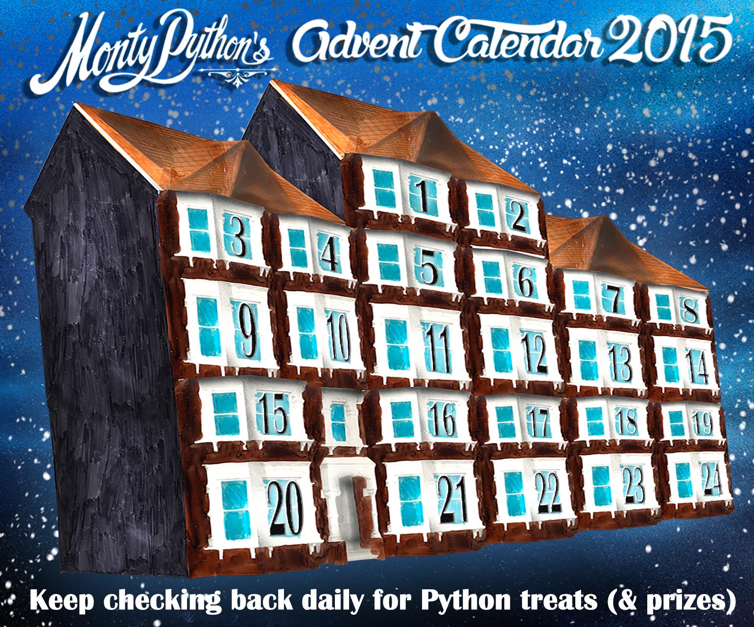 MONTY PYTHON'S ADVENT CALENDAR 2015 Pythonland